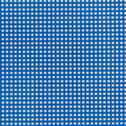 Colorful Plastic Canvas - 10-1/2" x 13-1/2", Dark Blue (Close-up of canvas)