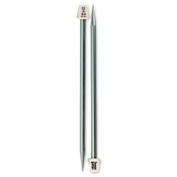 Susan Bates Silvalume Single Point Knitting Needles - Pkg of 2, 10", Size 13