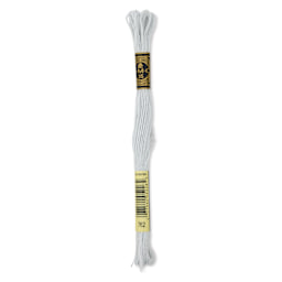 DMC Cotton Embroidery Floss - Very Light Pearl Gray, 8-3/4 yards