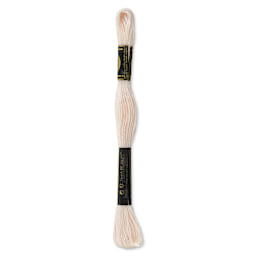 DMC Cotton Embroidery Floss - Light Baby Pink, 8-3/4 yards (Back of label)