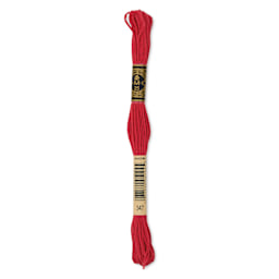 DMC Cotton Embroidery Floss - Very Dark Salmon, 8-3/4 yards