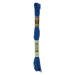 DMC Cotton Embroidery Floss - Ultra Very Dark Baby Blue, 8-3/4 yards