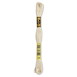 DMC Cotton Embroidery Floss - Ultra Very Light Mocha Brown, 8-3/4 yards