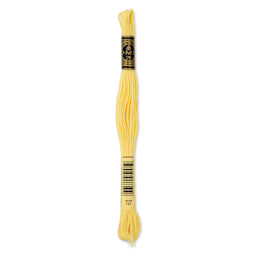 DMC Cotton Embroidery Floss - Very Light Topaz, 8-3/4 yards