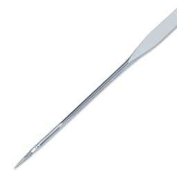Dritz Ball Point Machine Needles - Size 11, Pkg of 4 close-up of needle