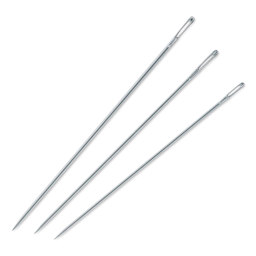 Dritz Cotton Darner Hand Needles - Size 1/5, Pkg of 10 one needle of each size