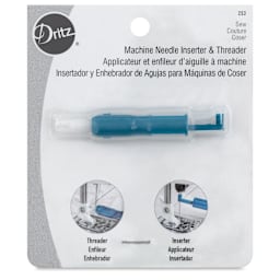 Dritz Machine Needle Inserter and Threader front of packaging