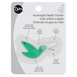 Dritz Hummingbird Needle Threader - front of packaging