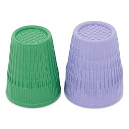 Dritz Slip-Stop Thimble - Set of 2, Large and Extra Large