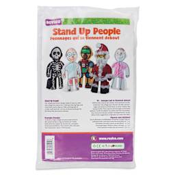 Roylco Stand Up People - Pkg of 50, 7-1/4" x 11-1/2" - front of packaging