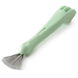 Needle Felting Claw and Mat Cleaner - Angled view of Dual tool