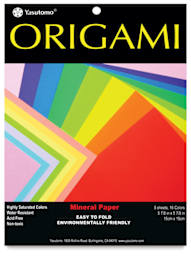 Mineral Origami Paper, Assorted Colors