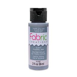 Plaid Fabric Creations Soft Fabric Ink - Grey Mist, 2 oz