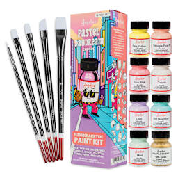 Angelus Acrylic Leather Paints - Pastel Daydream Kit, 1 oz