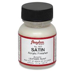 Angelus Leather Acrylic Finisher - Satin, 1 oz