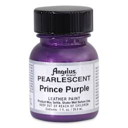 
Angelus Acrylic Leather Paint - Prince Purple, Pearlescent, 1 oz bottle