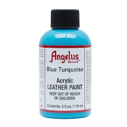 Acrylic Leather Paint Blue Turquoise