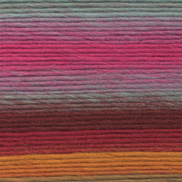 Lion Brand Landscapes Yarn - Desert Spring - finished knitting pattern example