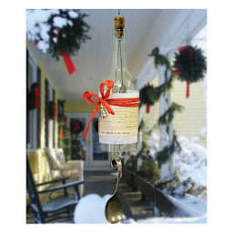 Generation Green (g2) Bottle Cutter - Bell ornament from cut bottle shown
