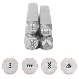 ImpressArt Design Stamp - Mandala Pack Series 4, Set of 4
