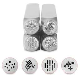 ImpressArt Design Stamp - Texture Pack Series 3, Set of 4