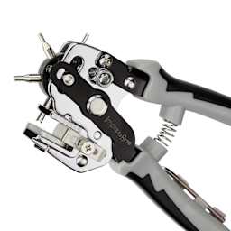 ImpressArt 6 in 1 Metal Hole Punch close up of hole punch head