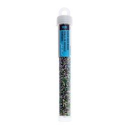 John Bead Czech Glass Seed Beads - Enchanted Forest Mix, 10/0, 22 g Vial