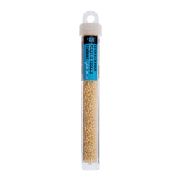 John Bead Czech Glass Seed Beads - Pearl Ivory, 10/0, 22 g Vial
