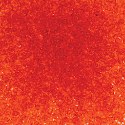 John Bead Czech Glass Seed Beads - Transparent Orange, 10/0, 22 g Vial close up