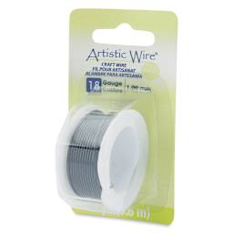 Artistic Wire Colored Copper Craft Wire - Black, 18 Gauge, 12 ft