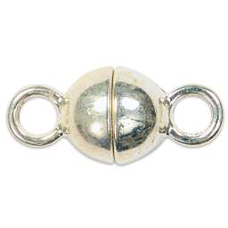 Beadalon Magnetic Clasps - Silver
