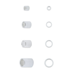 Beadalon Crimp Tube Variety Pack showing included sizes