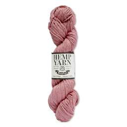 Hemptique Hemp Yarn - Rose, Hank, 132 yds
