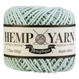 Hemptique Hemp Yarn - Mint, Ball, 66 yds