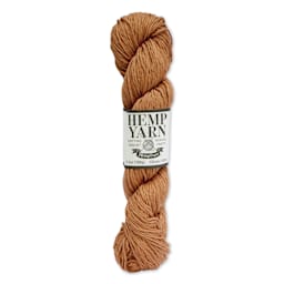 Hemptique Hemp Yarn - Terracotta, Hank, 132 yds