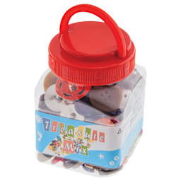 John Bead Button Treasure Mix - 250 g Tub