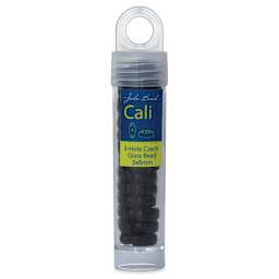 John Bead Czech Glass Cali Three-Hole Beads - Front of package Tube
