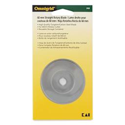 Omnigrid Rotary Cutter Replacement Blade - 60 mm - front of packaging