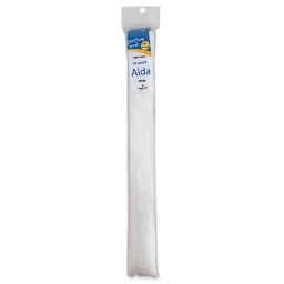 Design Works Aida Cloth - Front view of 18" piece in package