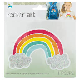 Iron-On Art - Front of package of Rainbow