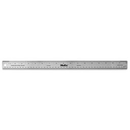 Helix Flexible Stainless Steel Ruler - 18"