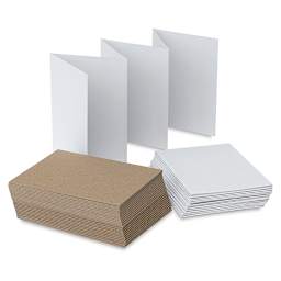 Arnold Grummer's Zig-Zag Book Classroom Pack - Components of pack shown, one insert upright