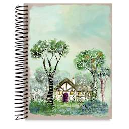 Richeson Bookmaking Class Packs - Front cover of single Finished book