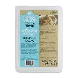 Life of the Party Detergent Free Soap Base - Front of Cocoa Butter Package