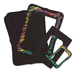 Scratch-Art Photo Frames, Pkg of 72