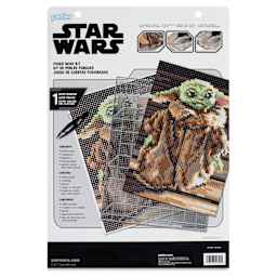 Perler Star Wars The Mandalorian Fused Bead Kit - Baby Yoda - back of packaging