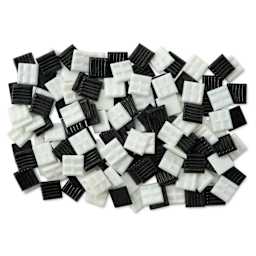 Mosaic Mercantile Venetian Tiles - Chess Mix, 3/4", 16 oz