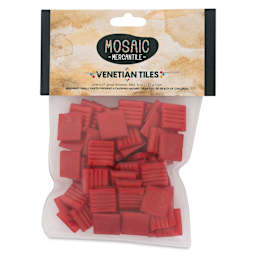 Mosaic Mercantile Venetian Tiles - Tomato, 3/4", 8 oz front of packaging