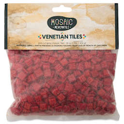 Mosaic Mercantile Venetian Tiles - Tomato, 3/8", 16 oz front of packaging
