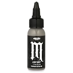 Dynamic Color Tattoo Ink - Light Grey, 1 oz bottle